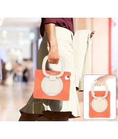 Ohišje za iPad Pro 5 12,9" s stojalom in držalom za pisalo Oranžna