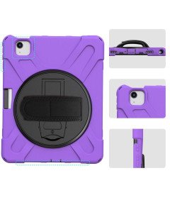 Ohišje za iPad Pro 5/4/3 12,9" s stojalom in držalom za pisalo Vijolična