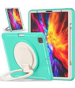 Etui do iPad Pro 5/4/3 12.9” z Podstawką i Miejscem na Rysik Miętowe