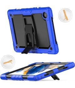 Etui do Samsung Galaxy Tab A8 10.5” z Paskiem na Ramię Niebieskie