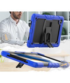 Etui do Samsung Galaxy Tab A8 10.5” z Paskiem na Ramię Niebieskie