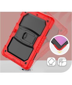 Etui do iPad 9/8/7 10.2" z Podstawką i Miejscem na Rysik Czerwone