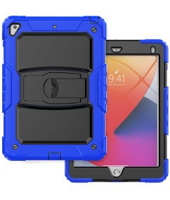 Etui do Samsung Galaxy Tab A7 Lite 8,7” z Podstawką i Paskiem na Ramię Niebieskie