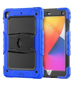 Etui do Samsung Galaxy Tab A7 Lite 8,7” z Podstawką i Paskiem na Ramię Niebieskie