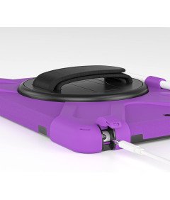 Etui do iPad Pro 10.5” z Podstawką i Paskiem na Ramię Fioletowe