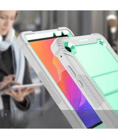 Etui do iPad 9/8/7 10.2" z Podstawką i Paskiem na Ramię Miętowe