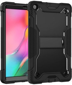 Ohišje za Samsung Galaxy Tab A 8.0" Stojalo in naramnica črno