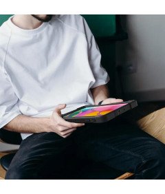 Ohišje za Samsung Galaxy Tab A 8.0" Stojalo in naramnica črno