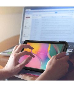 Etui do Samsung Galaxy Tab A 8.0" Podstawka i Pasek na Ramię Czarne