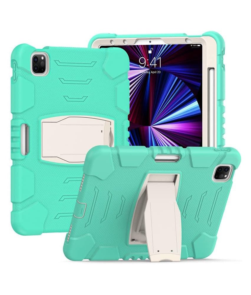 Etui do iPad Air 4 10.9” z Podstawką i Miejscem na Rysik Miętowe