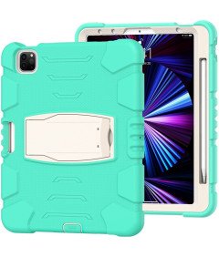 Etui do iPad Air 4 10.9” z Podstawką i Miejscem na Rysik Miętowe