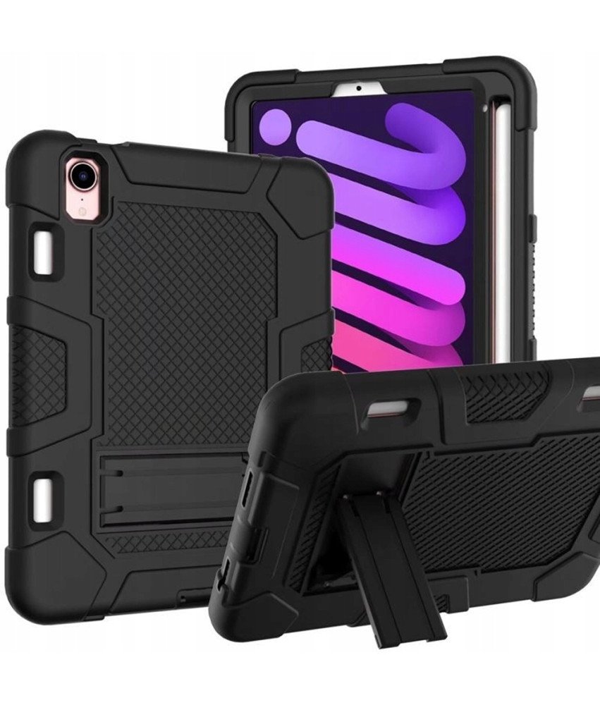 Etui do iPad Mini 6 8.3" z Podstawką i Miejscem na Rysik Czarne