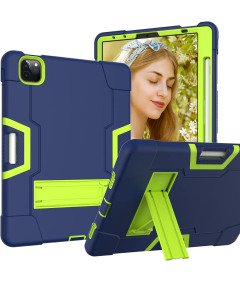 Ohišje za iPad Air 4/5/ Pro 11" s stojalom in držalom za pisalo mornariško modro