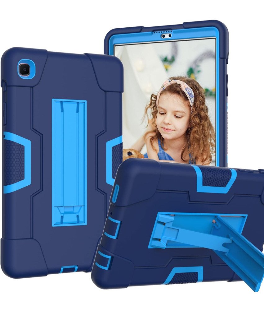 Etui do Samsung Galaxy Tab A 8.0” Pancerne z Podstawką Niebieskie