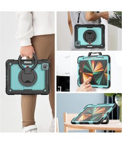 Etui do iPad Mini 6 8.3" z Podstawką i Miejscem na Rysik Miętowe