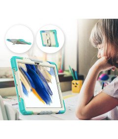 Etui do Samsung Galaxy Tab A8 10,5” Pancerne z Podstawką Zielone
