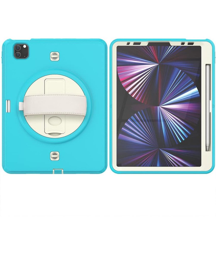 Ohišje za iPad Mini 6 8,3" s stojalom in naramnico Turquoise