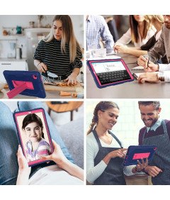 Etui do Samsung Galaxy Tab A7 Lite 8.7" Pancerne z Podstawką Granatowe