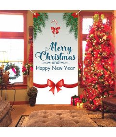 Božični okraski Božična vrata Banner 185x90