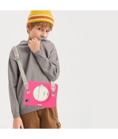 Ohišje za iPad Mini 6 8,3" s stojalom in naramnico Roza