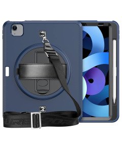 Etui do iPad Pro 3/2/1 11” z Podstawką i Paskiem na Ramię Granatowe