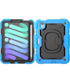 Ohišje za iPad Mini 6 8,3" s stojalom in držalom za pisalo Modro