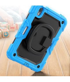 Etui do iPad Mini 6 8,3” z Podstawką i Miejscem na Rysik Niebieskie