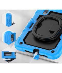 Etui do iPad Mini 6 8,3” z Podstawką i Miejscem na Rysik Niebieskie