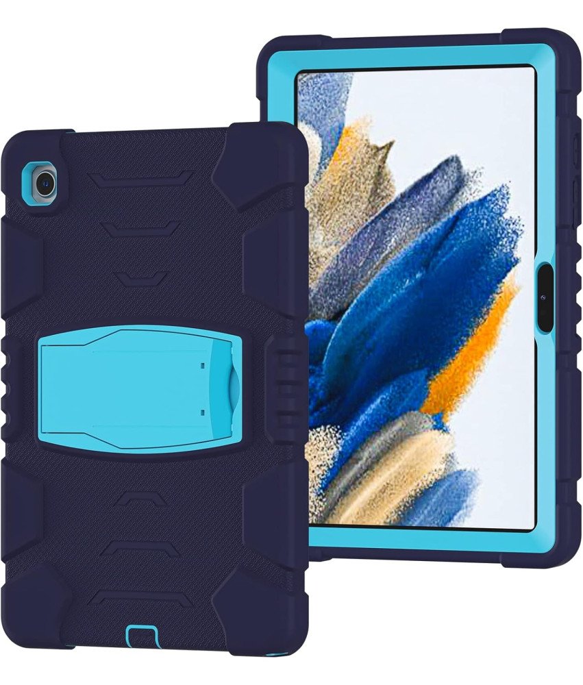 Etui do Samsung Galaxy Tab A7 10.5” Pancerne z Podstawką Niebieskie