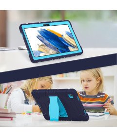 Ohišje za Samsung Galaxy Tab A7 10,5" Oklepno s stojalom Modro