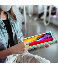 Etui do iPad Air 4/5/ Pro 11” z Podstawką i Paskiem na Ramię Miętowe