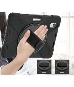 Ohišje za iPad Mini 6 8,3" s stojalom in držalom za pisalo Črno