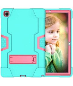 Ohišje za Galaxy Tab A7 10,4" Oklepljeno s stojalom Mint