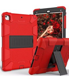 Ohišje za iPad 6/5/Air 2/Pro 9,7" Armoured s stojalom Red