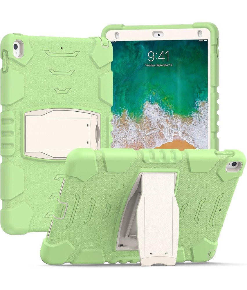 Oklepni etui za iPad 6/Air 2 9,7" s stojalom Green