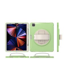 Ohišje za iPad Air 5/Air 4/Pro 11" stojalo in držalo za pisalo Zeleno