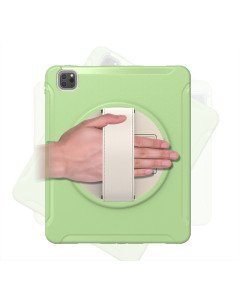 Ohišje za iPad Air 5/Air 4/Pro 11" stojalo in držalo za pisalo Zeleno