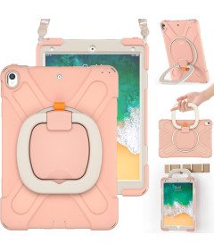 Ohišje za iPad Air 3/Pro 10,5" s stojalom in naramnico Roza