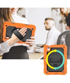 Etui do iPad Mini 6 8.3" z Podstawką i Paskiem na Ramię Pomarańczowe