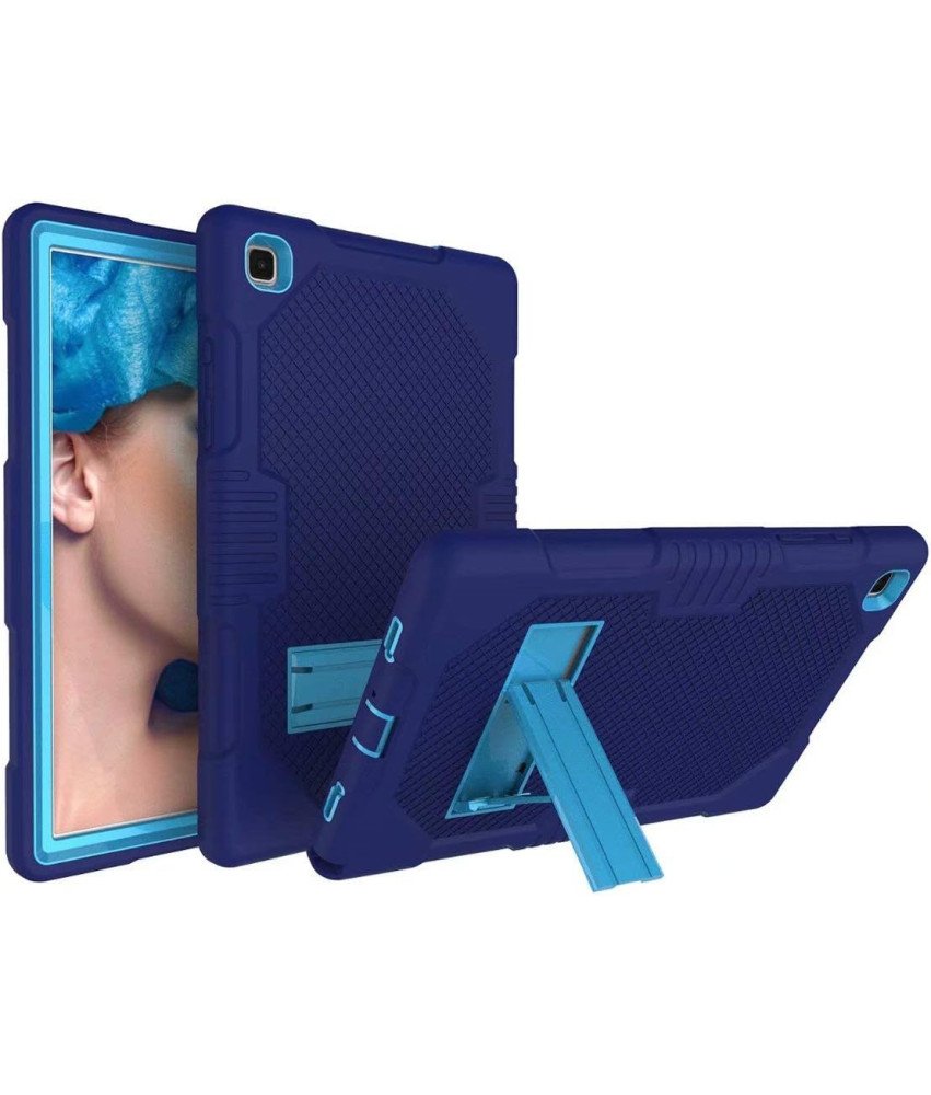 Ohišje za Samsung Galaxy Tab A7 10,4" Oklepno s stojalom Modro
