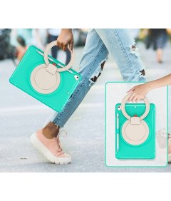 Etui do iPad 9/8/7 10.2" z Podstawką i Miejscem na Rysik Miętowe