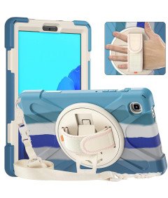 Ohišje za Samsung Galaxy Tab A7 10,4" z naramnico Modro