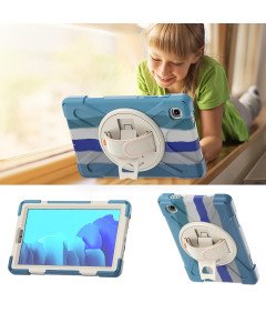 Ohišje za Samsung Galaxy Tab A7 10,4" z naramnico Modro
