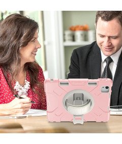 Etui do iPad Mini 6 8.3” Obrotowa Podstawka i Miejsce na Rysik Różowe