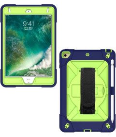 Ohišje za iPad Pro 6/5 9,7" s stojalom in naramnim pasom mornarsko modro