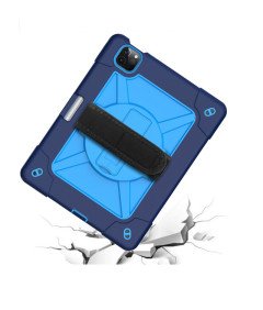 Ohišje za Air 5/Air 4/Pro 11" s stojalom in ramenskim pasom mornarsko modro