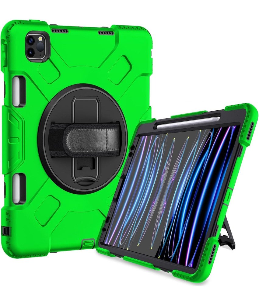 Ohišje za iPad Mini 6 8,3" s stojalom in držalom za pisalo Zeleno