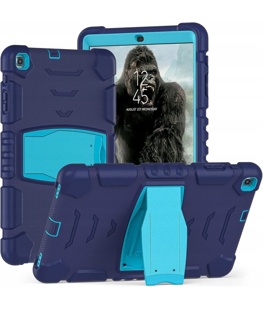 Etui do Samsunga Galaxy Tab A7 Lite 8.7" z Podstawką Granatowe