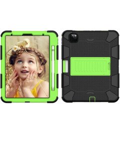 Ohišje za iPad Air 5/Air 4/Pro 11" Stojalo in držalo za pisalo Black