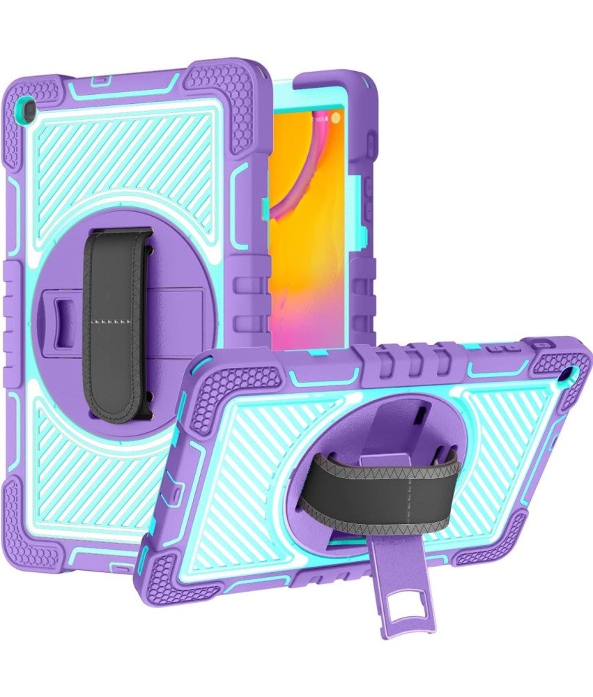 Etui do Samsung Galaxy Tab A 10.1" Pancerne z Podstawką Fioletowe
